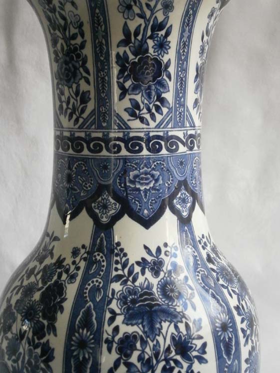 Большая голландская ваза Delft