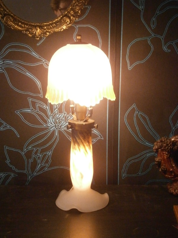Настольная французская лампа тип Bouillotte
