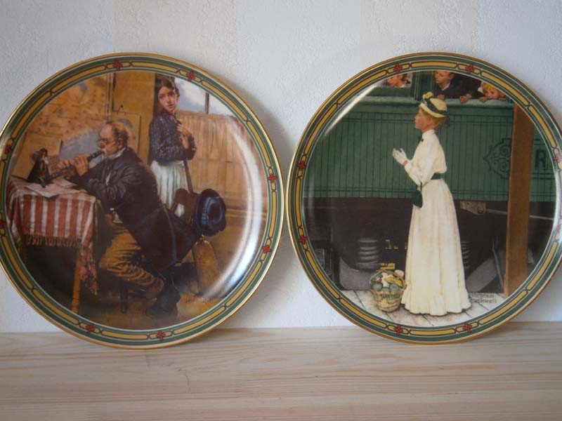 Французские коллекционные тарелки дизайн Obernai