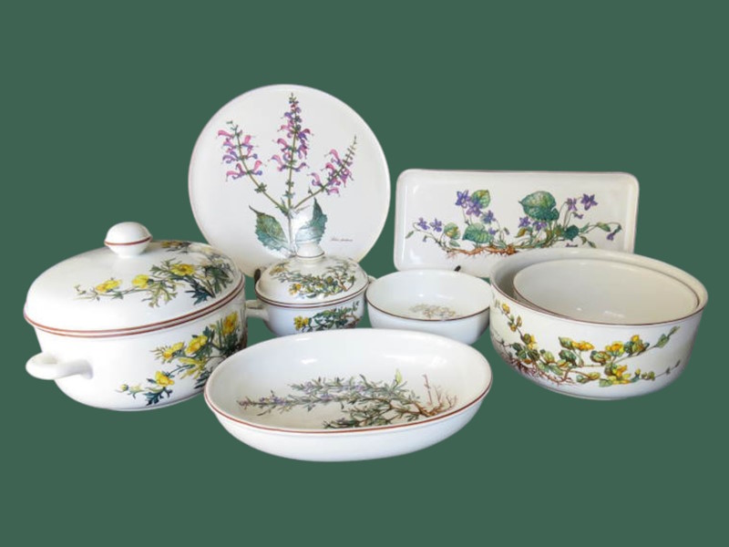 Посуда дизайн Botanica Villeroy & Boch 