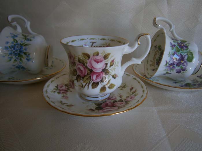 Английские чашки 18 века. Royal cup